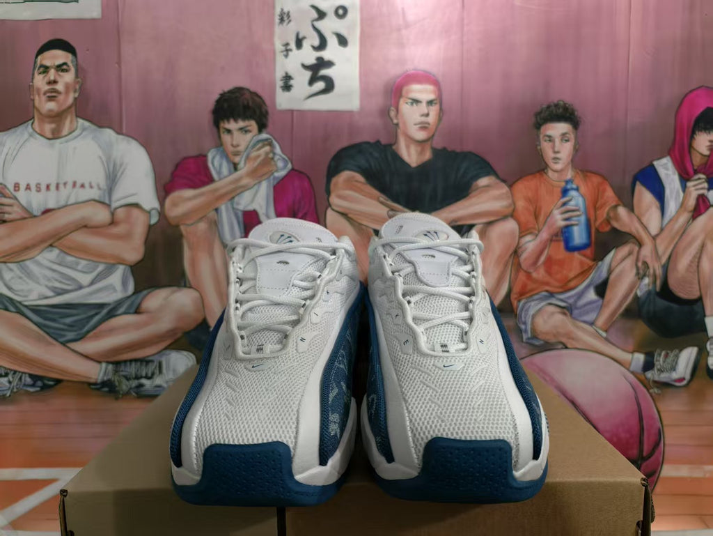 Nike Big Eyes Sneakers White and Navy
