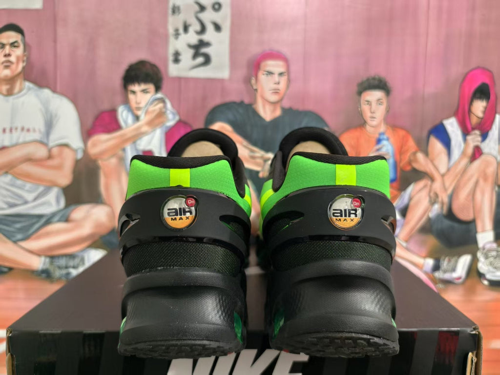 Nike Air Max Sneakers Black and Green