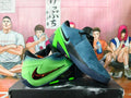 Nike Basketball Shoes in Neon Green and Blue