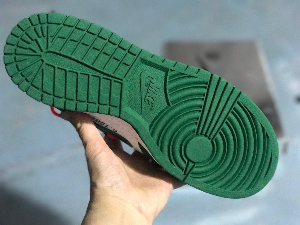 Nike Dunk Low Leather White Pine Green CT0856-100 Sneakers