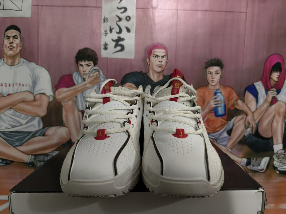 Nike Year of the Snake Basketball Sneakers White Black Red