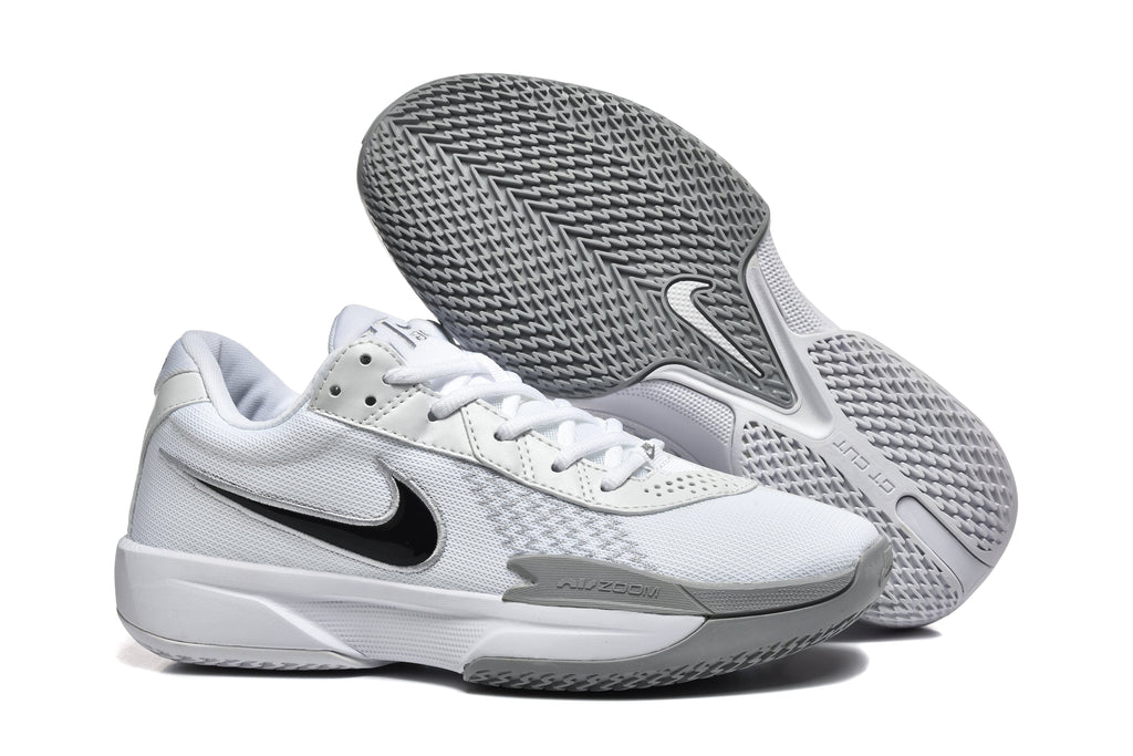 Nike GT Cut Academy Basketball Shoes White Grey