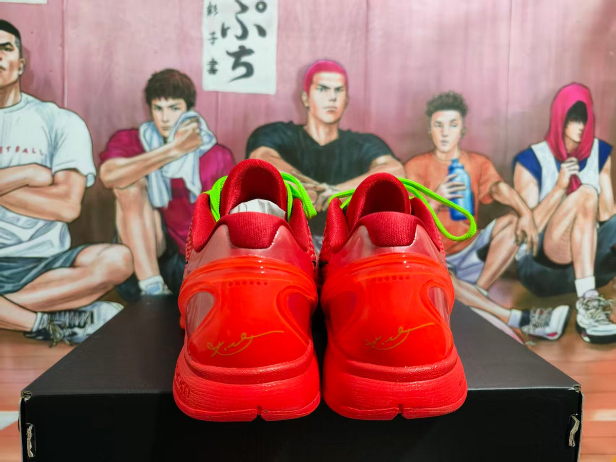 Nike Zoom Sneakers Red Black Neon Green Reverse Green Hornet