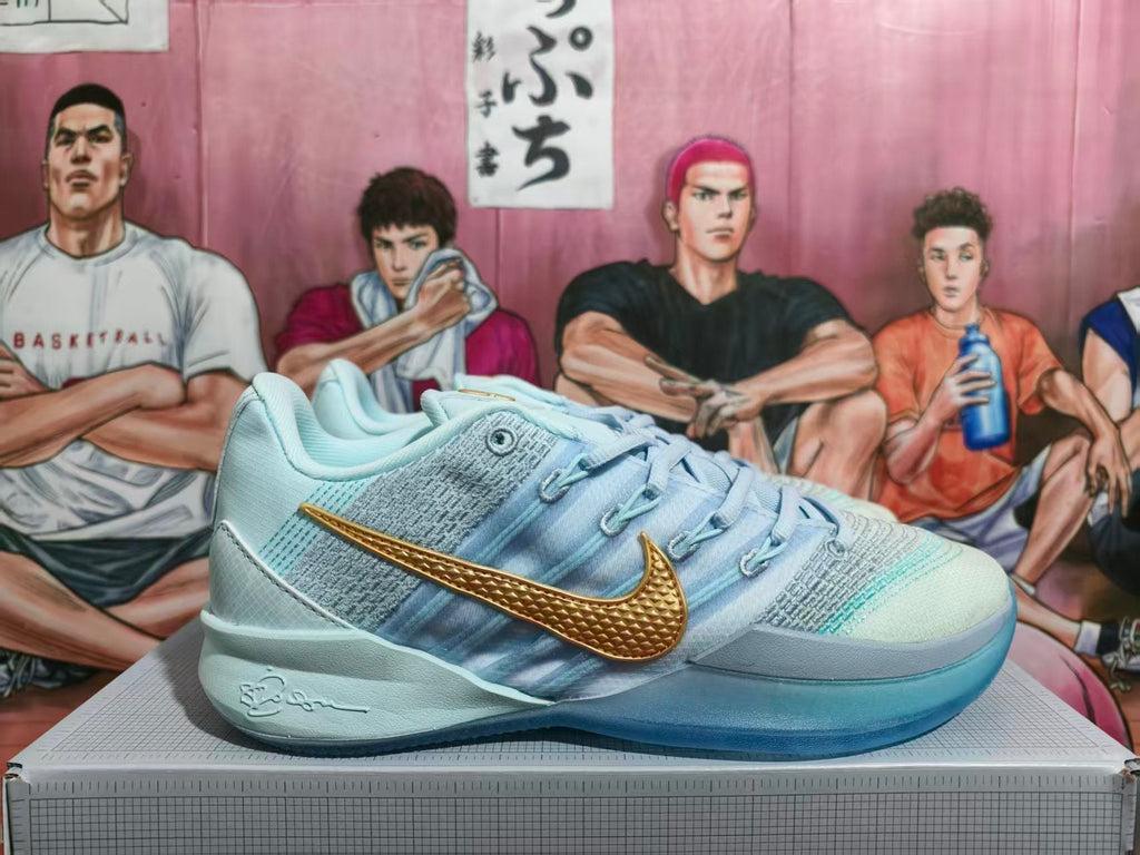 Nike Kobe 8 Basketball Shoes in Blue and Gold