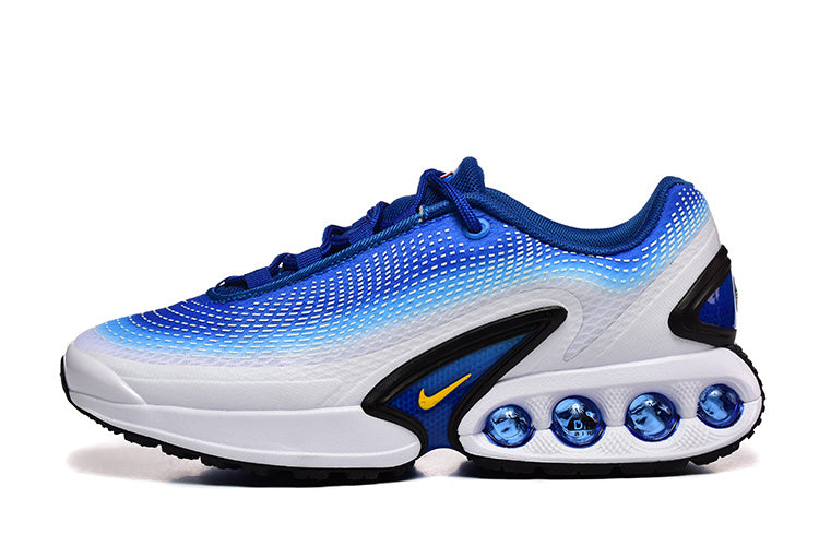 Nike Blue and White Air-Cushioned Sneakers