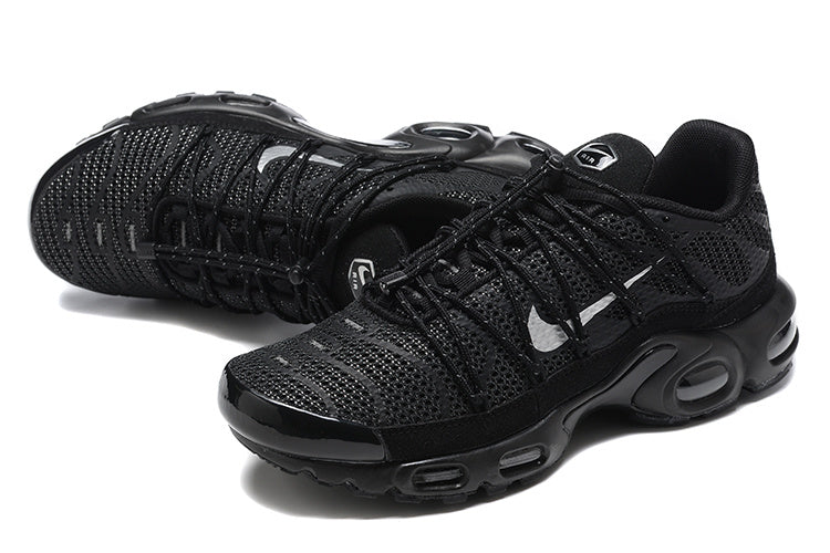 Nike Air Max Plus Black Mesh Sneakers