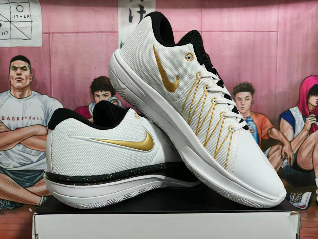 Nike LeBron Witness White Black Gold Basketball Shoes