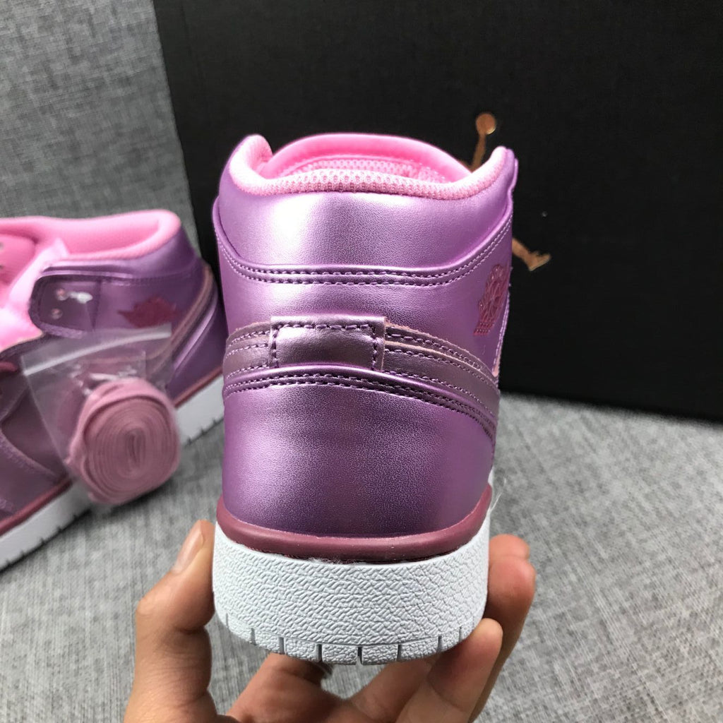 Jordan Air Jordan 1 Mid Pink Rose AV5174-640 Sneakers