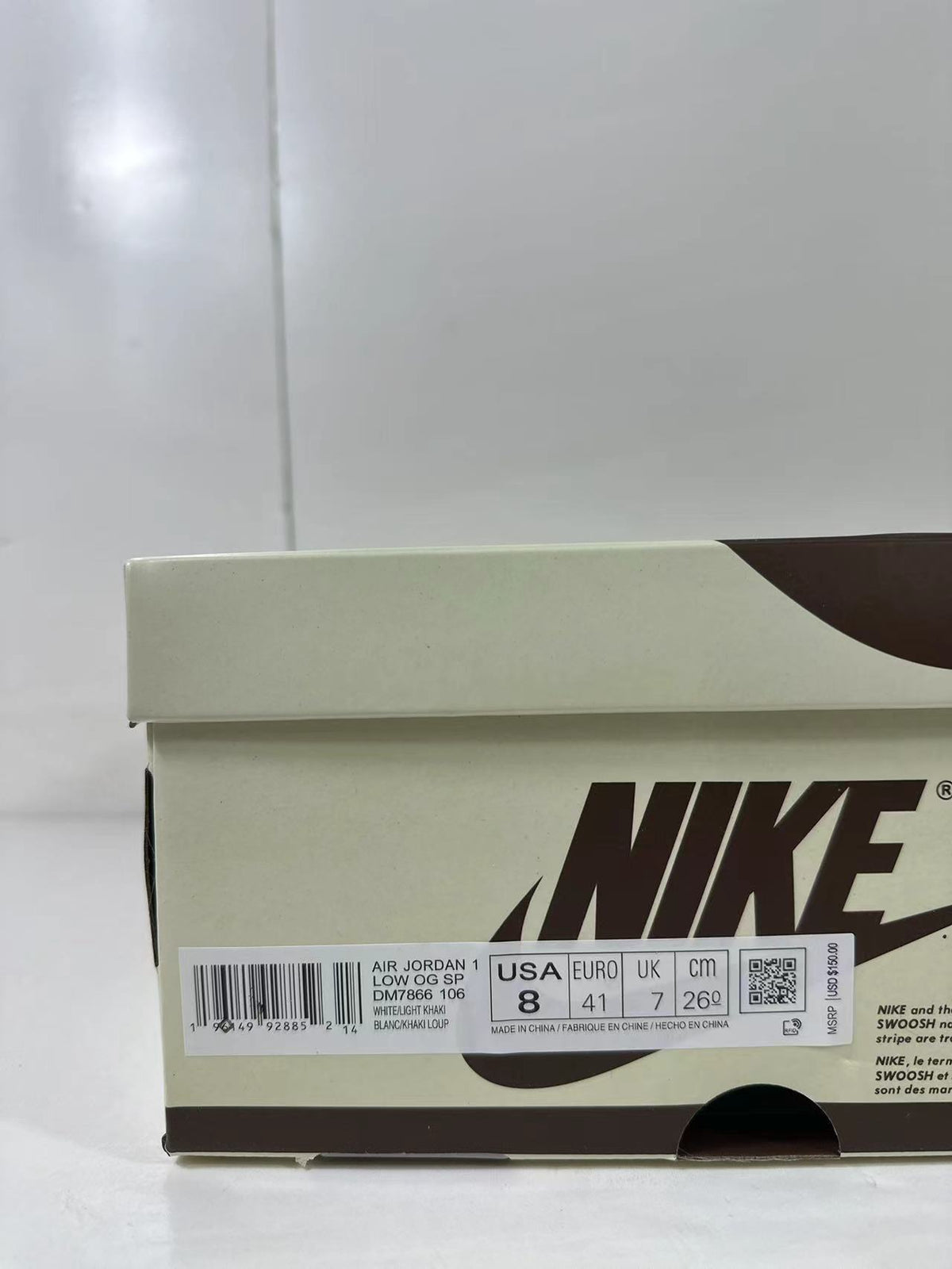 Jordan Travis Scott Air Jordan 1 Low Reverse Mocha Sneakers