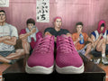 Nike Zoom Basketball Sneakers Pink Silver