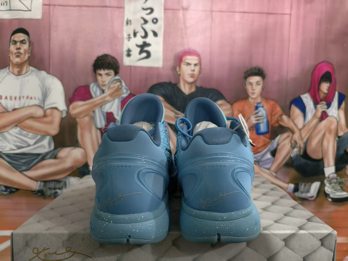 Nike Kobe Basketball Sneakers Blue Ice Style