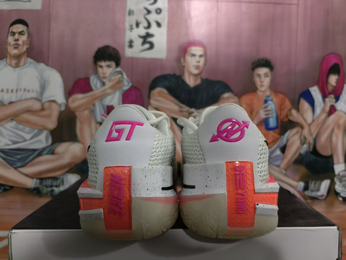 Nike Basketball Sneakers White Pink