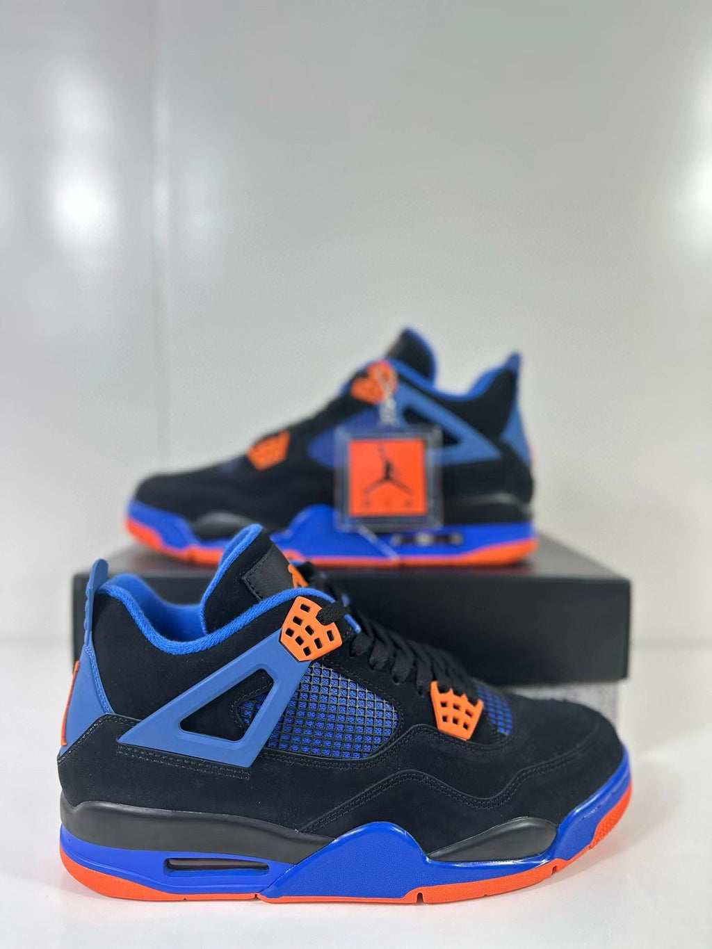 Jordan Air Jordan 4 Retro Cavs Black Orange Sneakers 308497-027