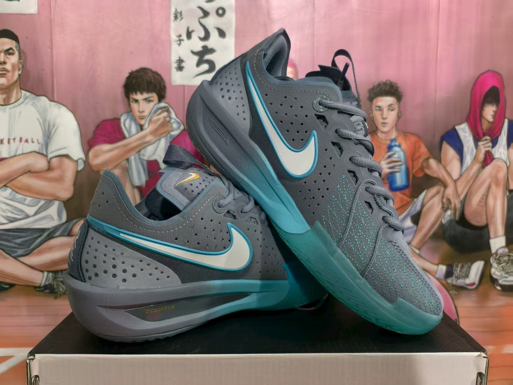 Nike Basketball Sneakers Gray Blue