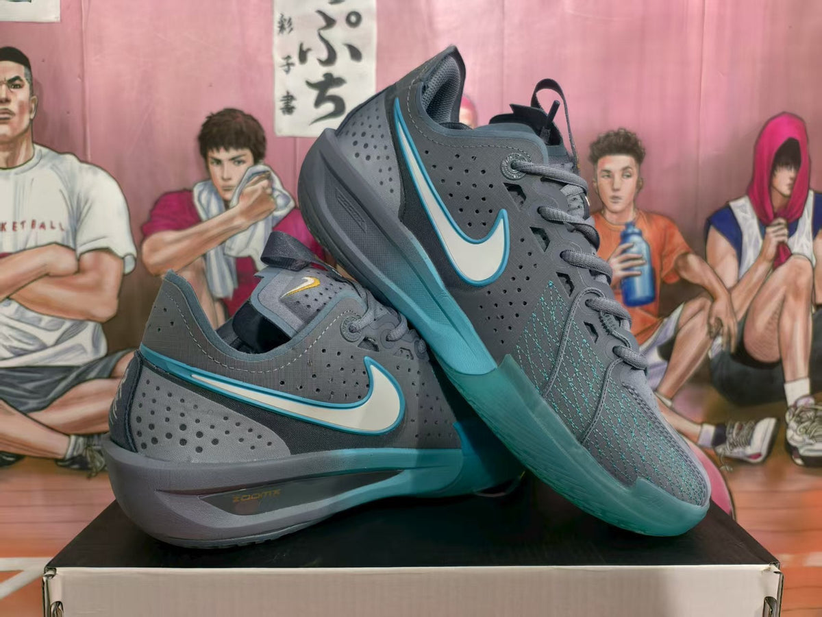 Nike Basketball Sneakers Gray Blue