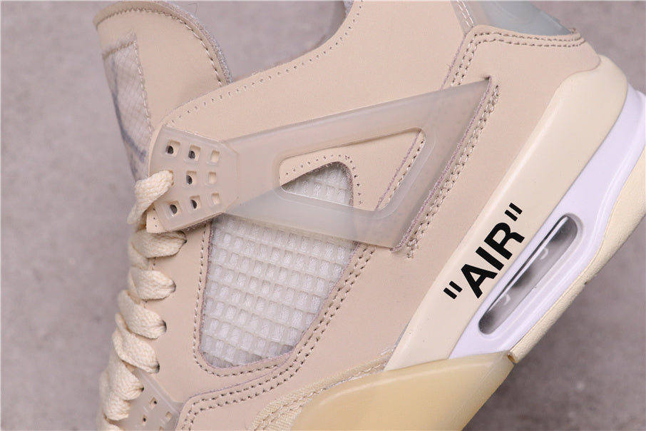 Jordan 4 Off-White Cream Women's Sneakers CV9388-100