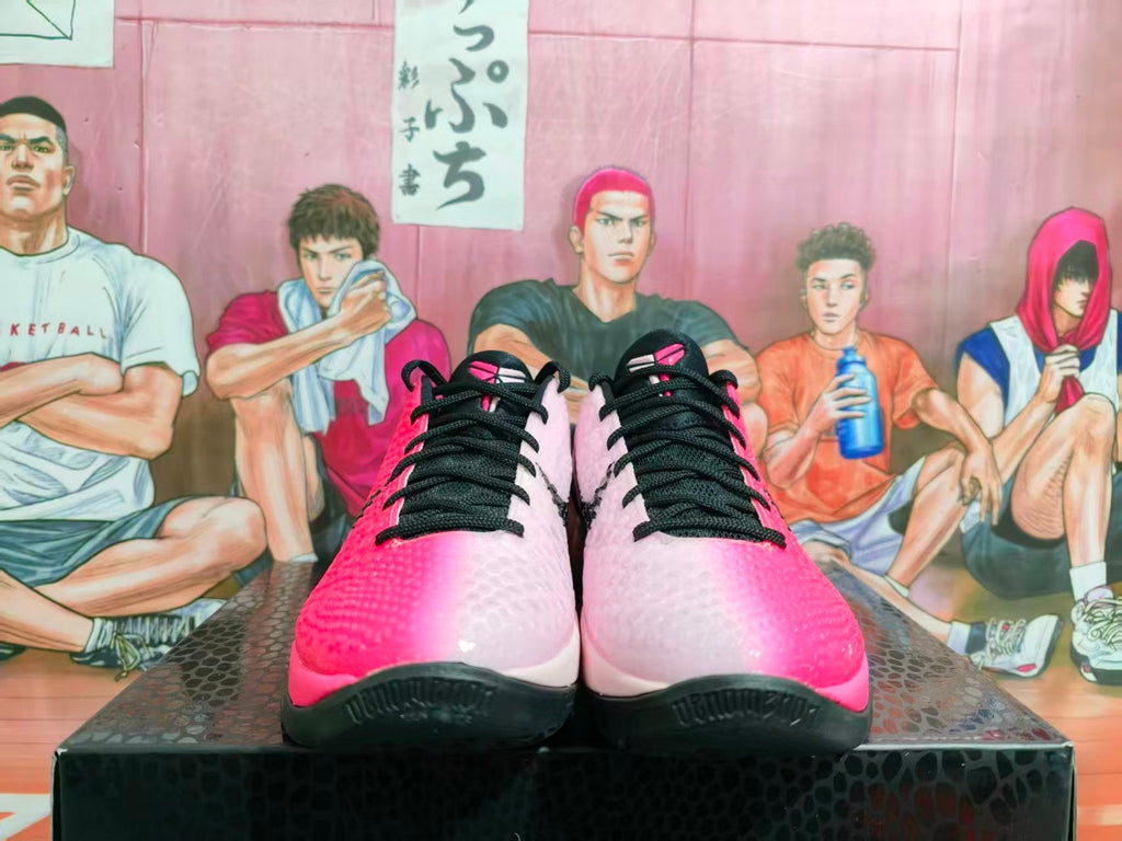 Nike Zoom Basketball Shoes Pink Black White