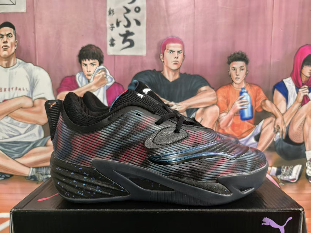 Puma Black Iridescent Sneakers
