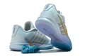 Nike Sabrina 3 Basketball Shoes in Ice Blue and Orange Yellow