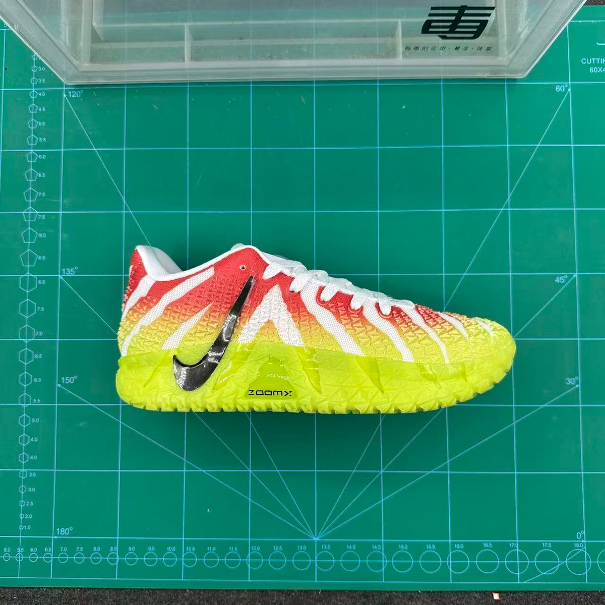 Nike Christmas Edition ZoomX Basketball Sneakers Red Yellow