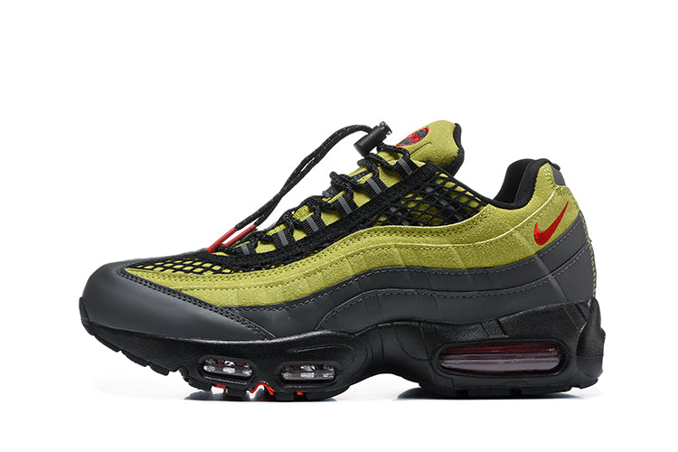 Nike Air Max 95 TT Sneakers, Green and Anthracite, 106687-300