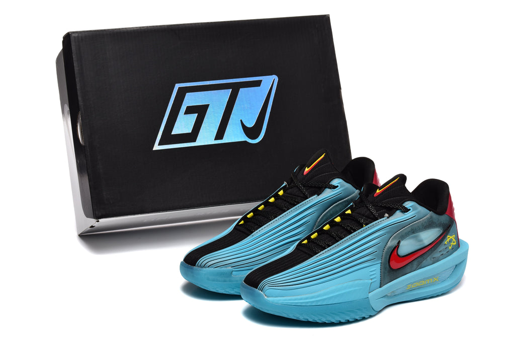 Nike 918-10 Basketball Sneakers Blue and Black