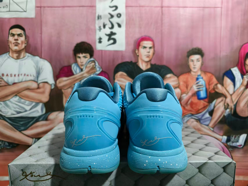 Nike KD Basketball Sneakers Ice Blue Green Hornet