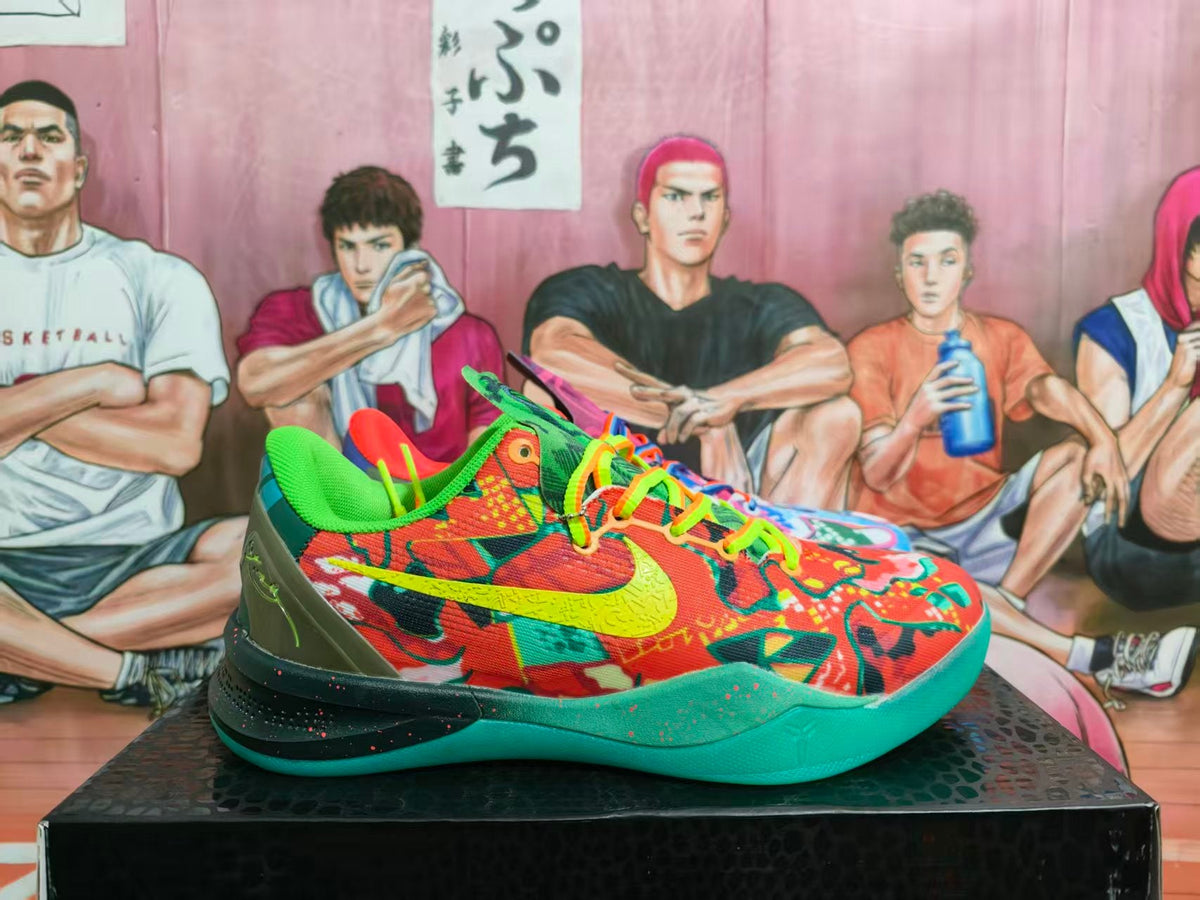 Mismatched Color Basketball Sneakers