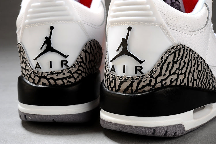 Jordan Air Jordan 3 Sneakers White Black Women's