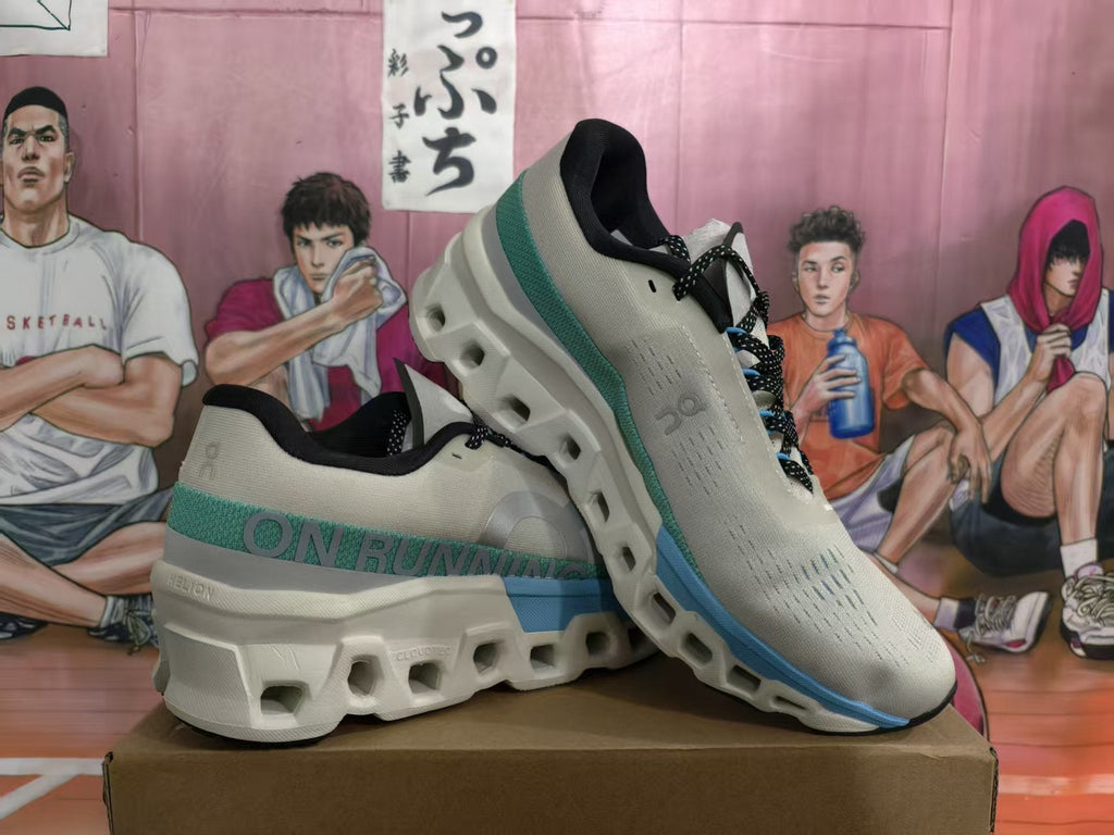 On Running Sneakers Gray Blue