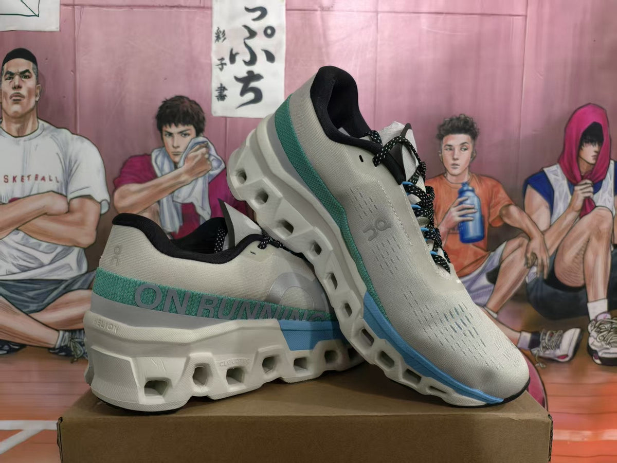On Running Sneakers Gray Blue