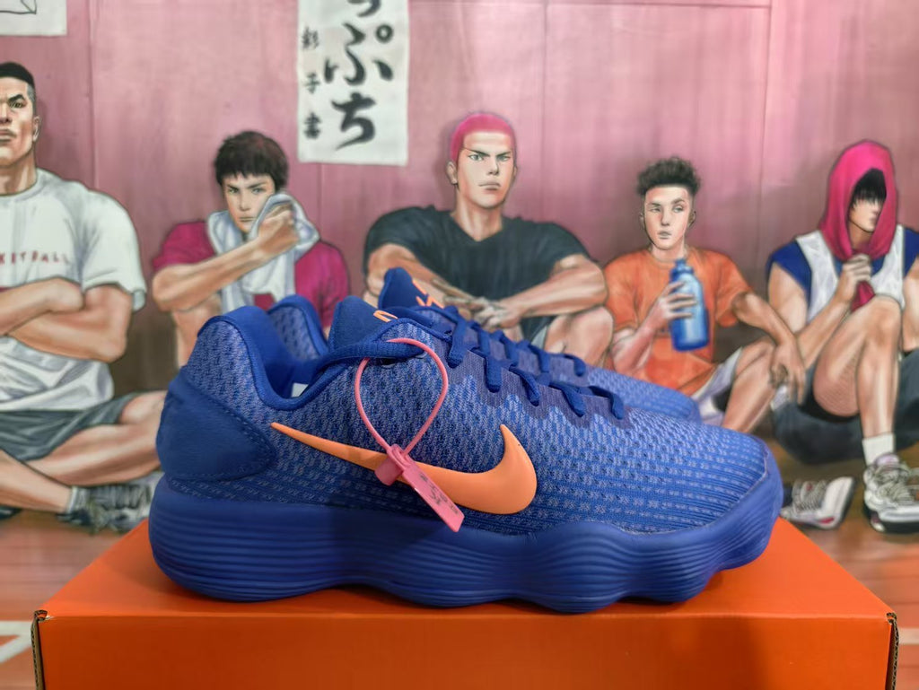 Nike Blue and Orange Sneakers