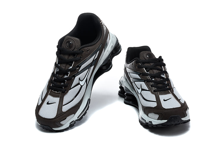 Nike Shox Ride 2 Sneakers in Brown and Silver