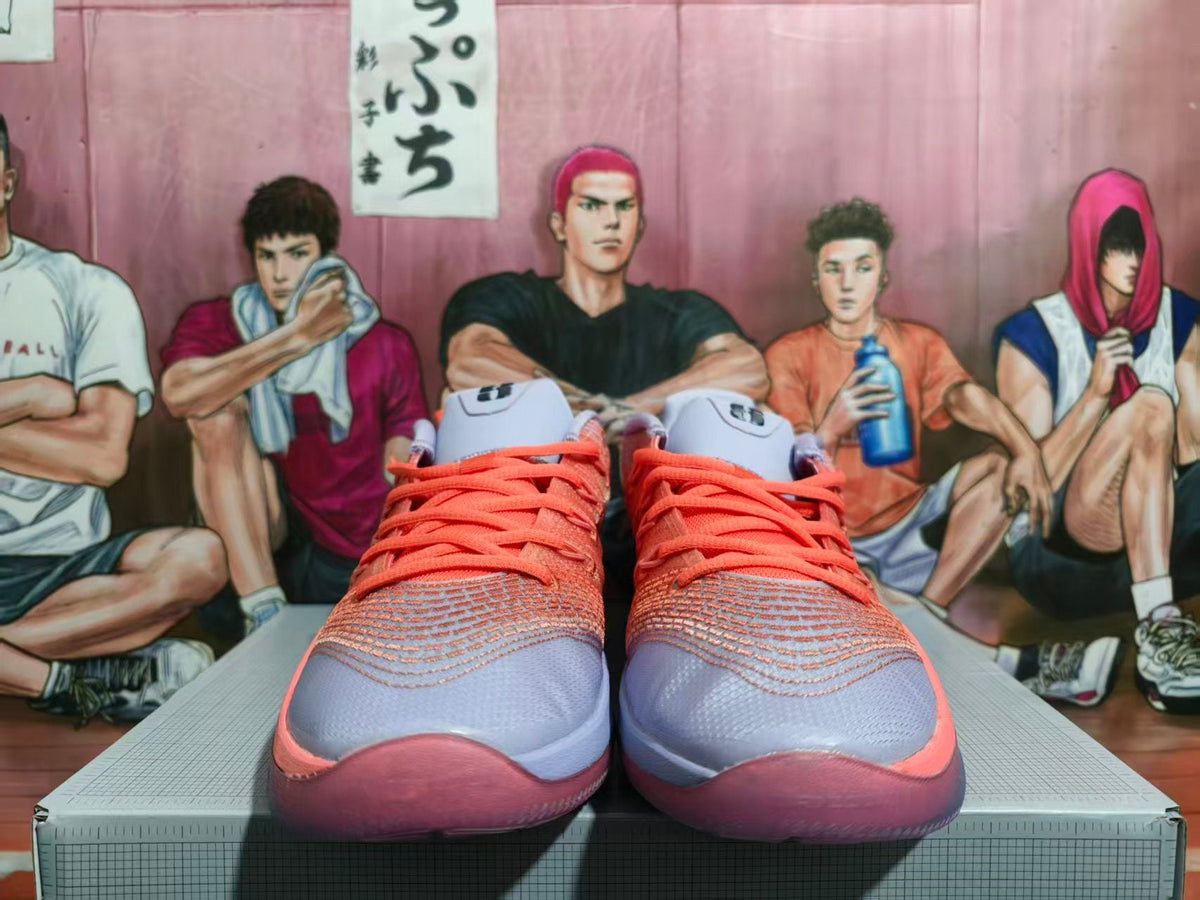 Nike Basketball Shoes in Coral and Lavender