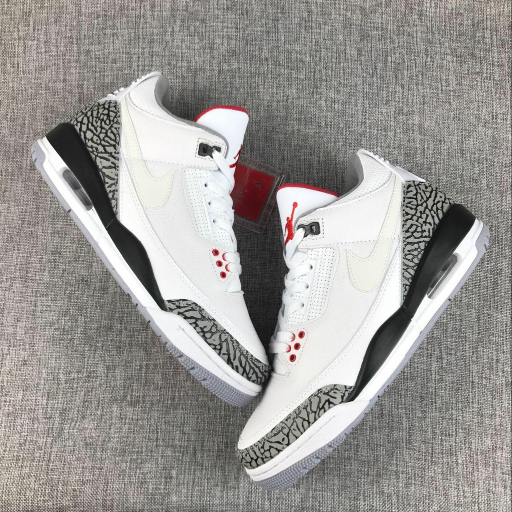Jordan Air Jordan 3 White Cement White Sneakers