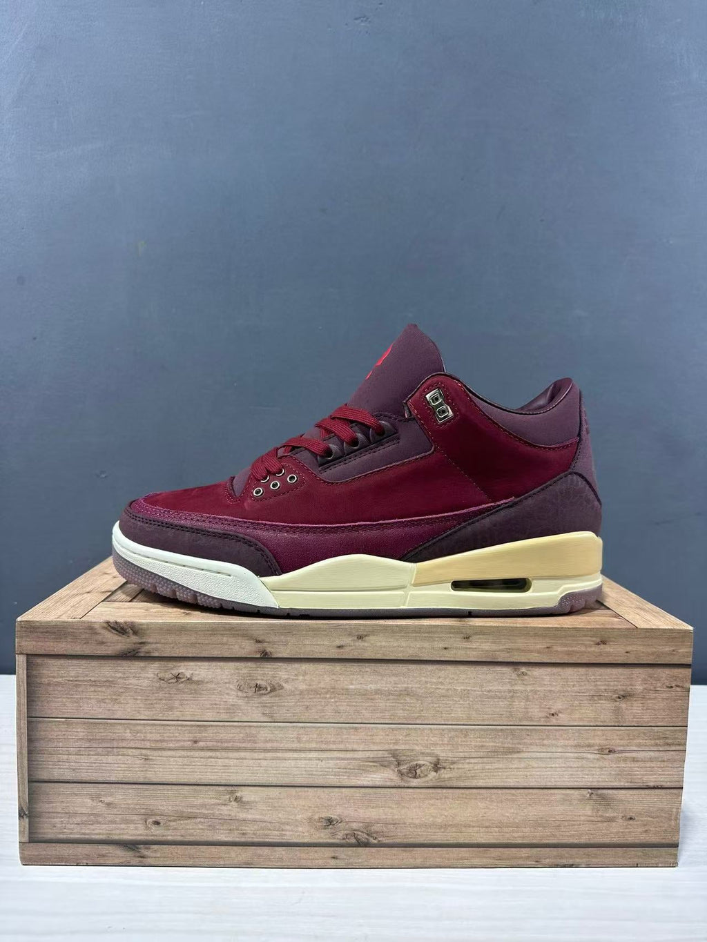 Jordan Air Jordan 3 OG Retro Sneakers Burgundy IO7744-600