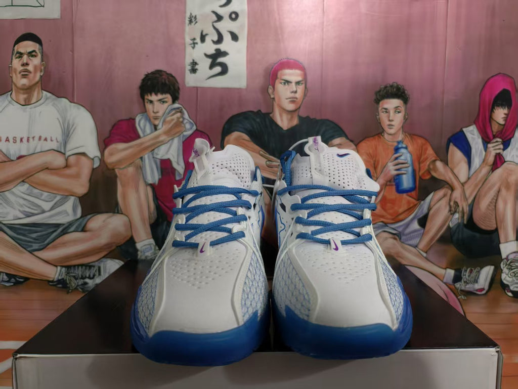 Nike Basketball Sneakers White Blue