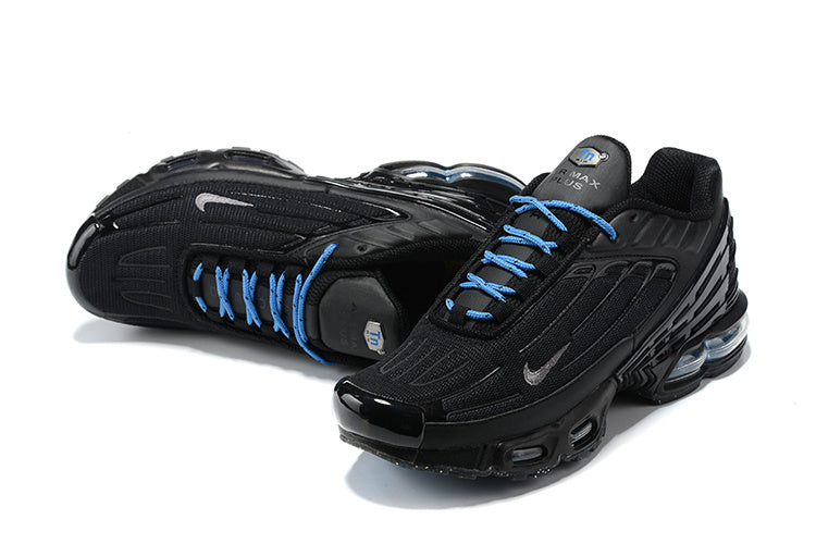 Nike Air Max Plus Black and Blue Sneakers