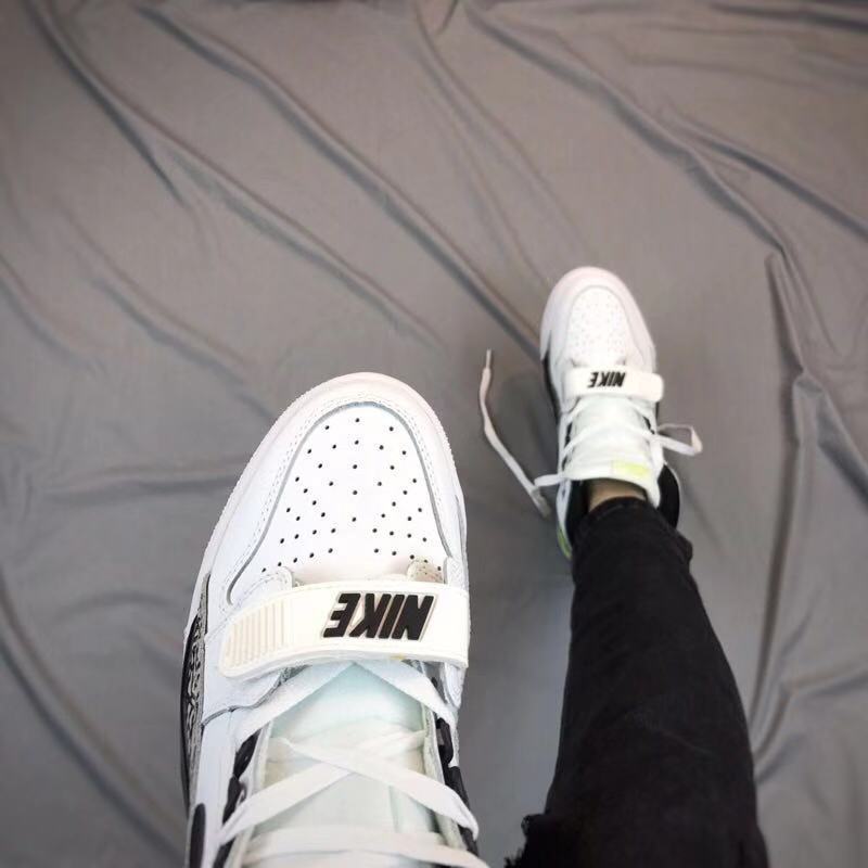 Air Jordan Legacy 312 White Black Volt Sneakers