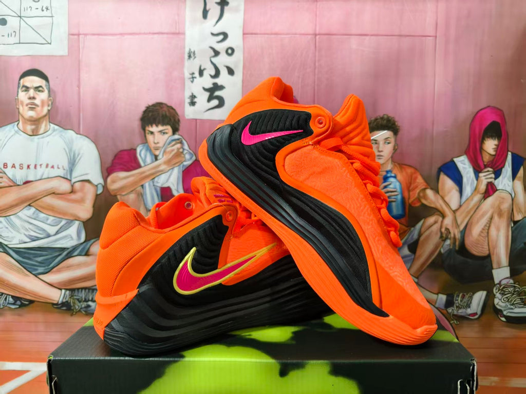 Nike Basketball Shoes in Orange and Black