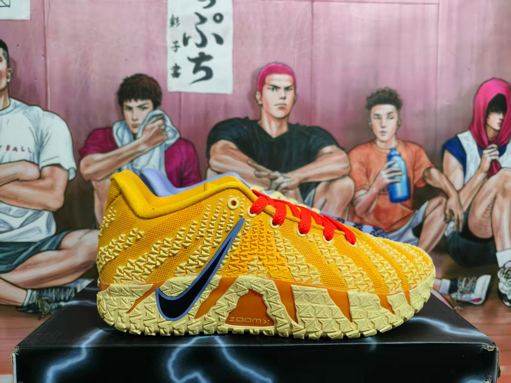 Nike LeBron 12 Basketball Shoes in Yellow and Blue