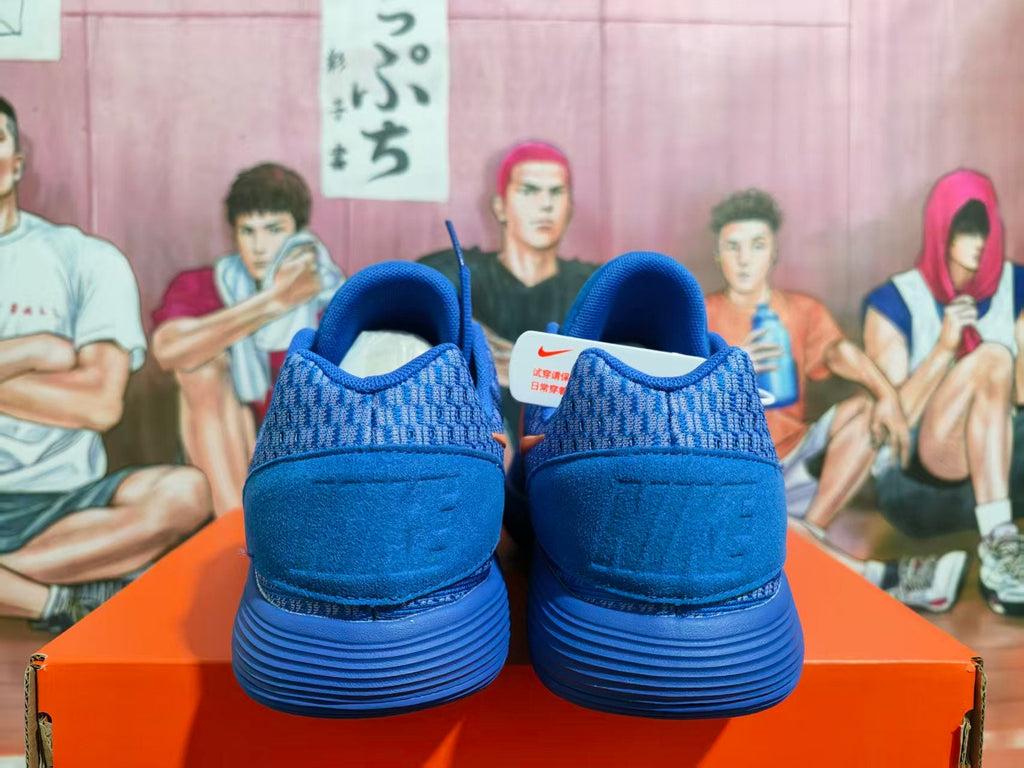 Nike Basketball Sneakers in Blue and Orange