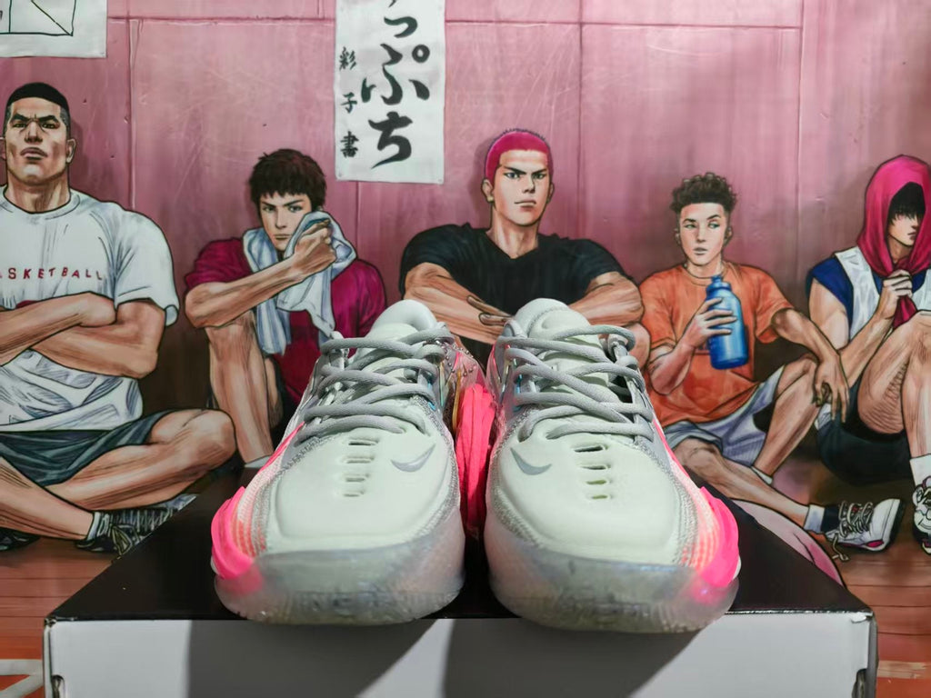Nike Basketball Sneakers Pink and White