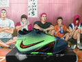 Nike LeBron Witness Basketball Shoes in Navy and Volt Green