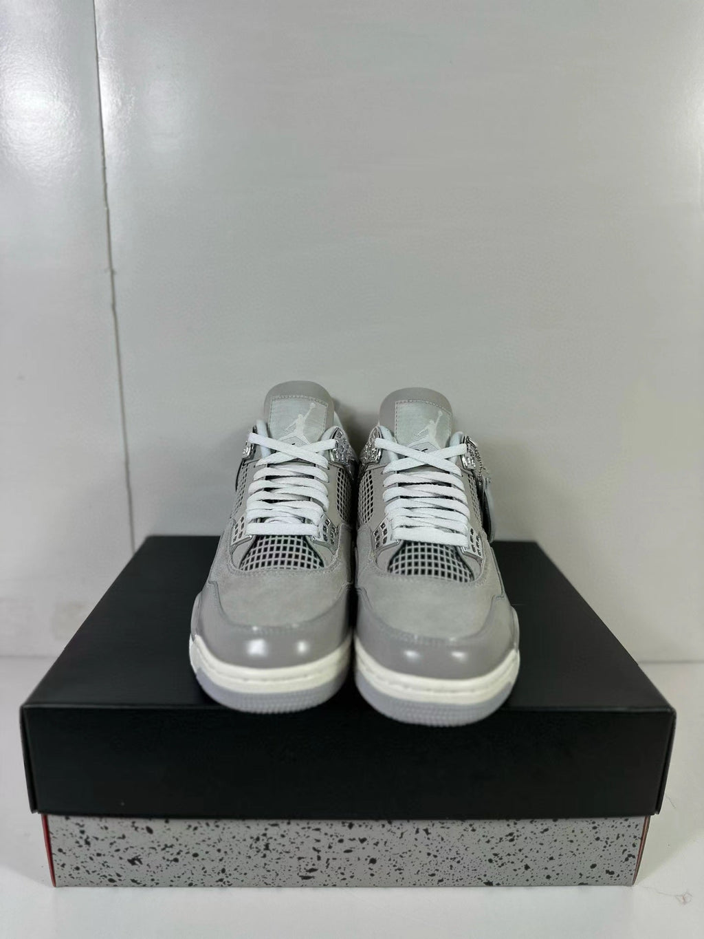Air Jordan 4 Frozen Moments Light Iron Ore Sneakers AQ9129-001