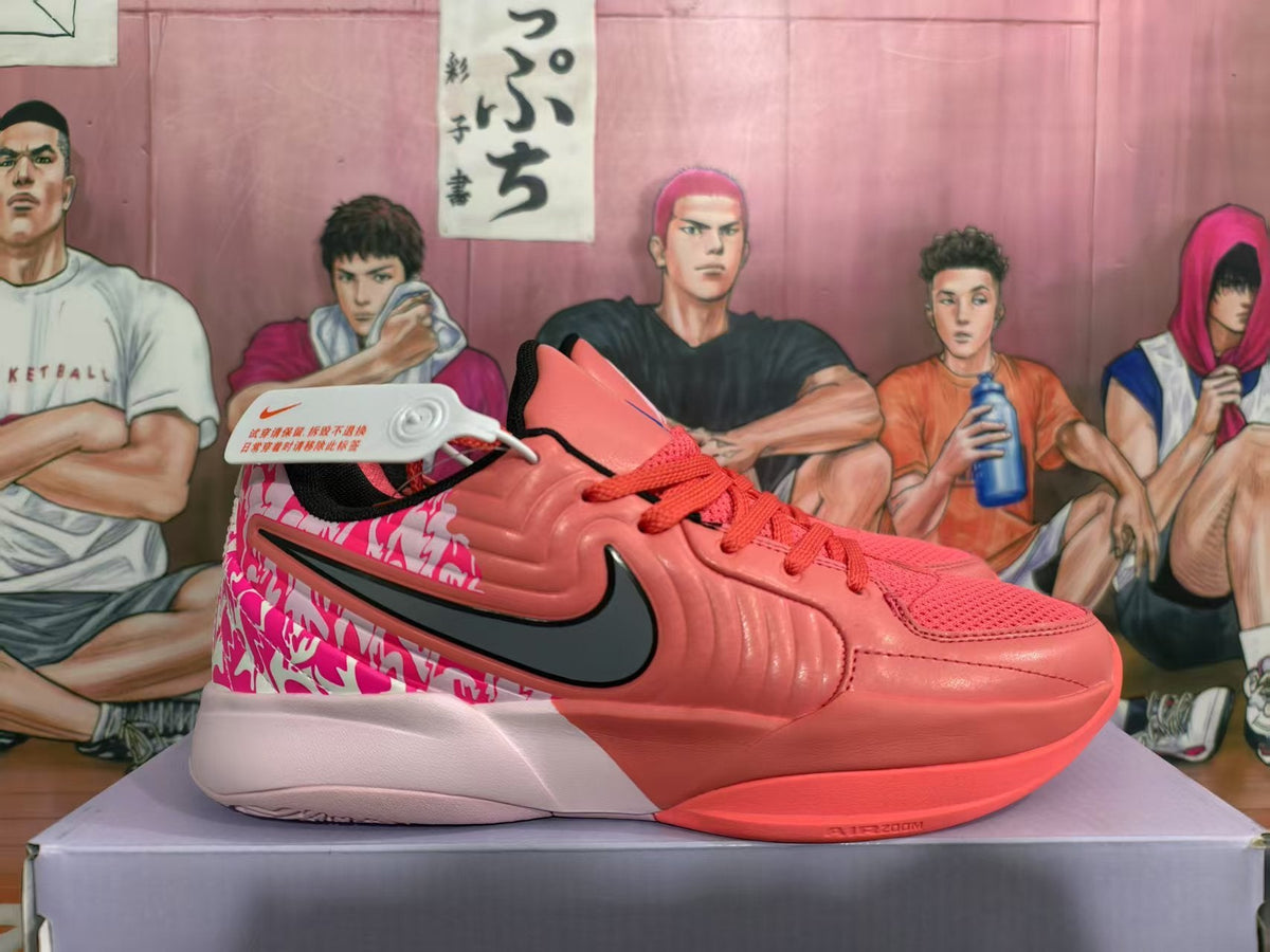 Nike Basketball Sneakers Coral Pink Black White