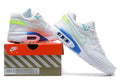Nike Air Max Sneakers White Blue Green