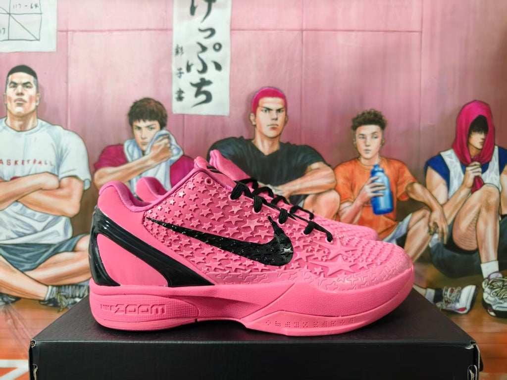 Nike Kobe Basketball Shoes Pink and Black