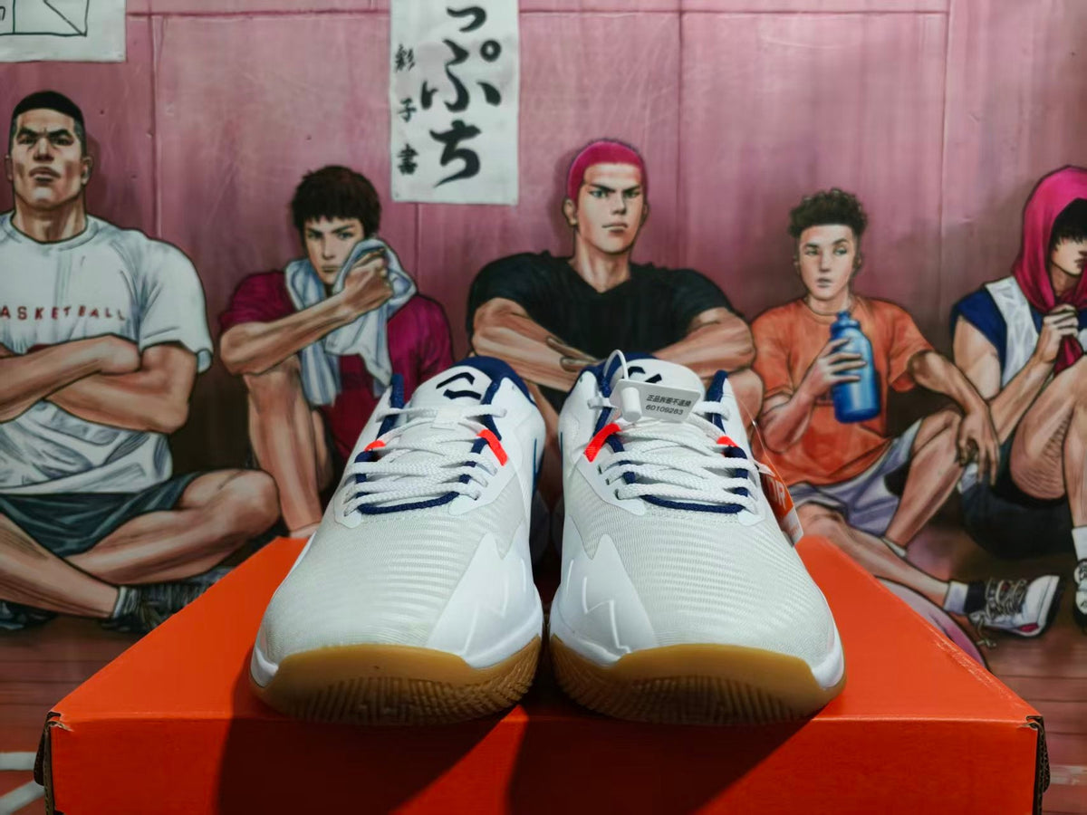 Nike Basketball Sneakers White and Brown EU 40-46
