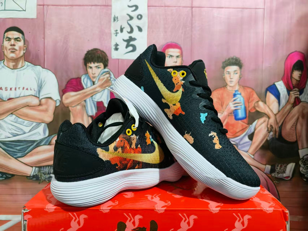 Nike Black Gold Pattern Sneakers EU 38-46
